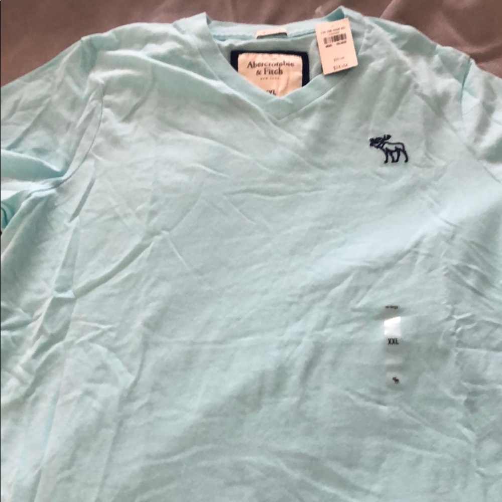 Abercrombie & Fitch Men’s Muscle V Neck T-shirt